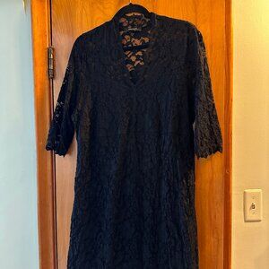 Karen Kane black lace dress  size 1X